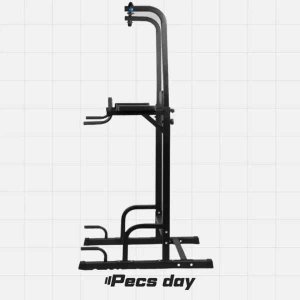 side view cushioned free standing pullu p bar